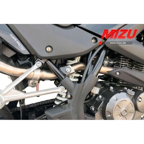 Motorrad Heckhöher- & -tieferlegung Mizu Hecktieferlegung S15 30215013 für KSR Schwarz