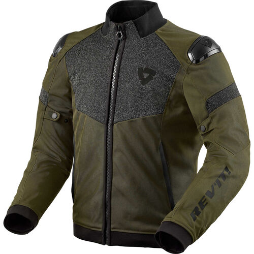 Motorcycle Textile Jackets REV'IT! Action H2O Textile Jacket Green