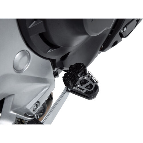 Pédale de moto SW-MOTECH extension de levier de frein à pied pour Honda NC 700/750 Bleu
