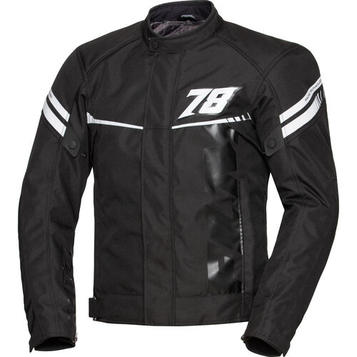 Motorrad Textiljacken FLM Traction Textiljacke Weiß