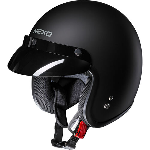 Open Face Helmets Nexo Jet helmet Basic II Black