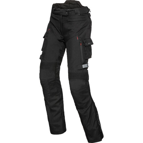 Women Motorcycle Textile Trousers FLM Ladies travel textile pants 2.1 Black
