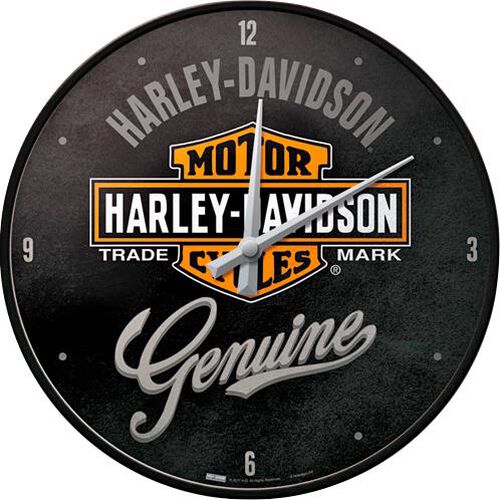 Idées cadeaux Nostalgic-Art Horloge murale - Harley Davidson Genuine