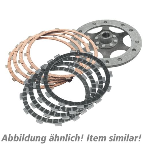 Motorcycle Clutches TRW Lucas clutch friction plate kit MCC116-7 for Honda Grey