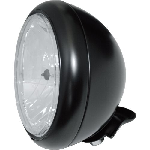 Motorcycle Headlights & Lamp Holders Shin Yo H4 headlight Ø220mm HD-Style below  black Blue