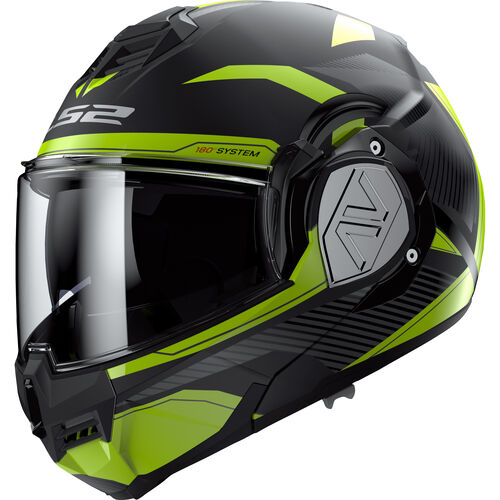 Flip Up Helmets LS2 FF906 Advant Black