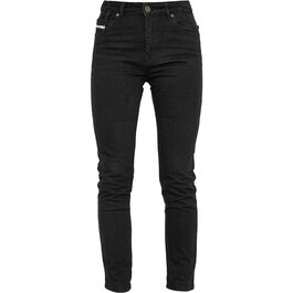 Women Motorcycle Denims John Doe Jane High Mono Womens denim pants Black