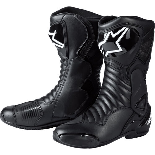 Motorrad Schuhe & Stiefel Tourer Alpinestars SMX-6 V2 Stiefel Schwarz