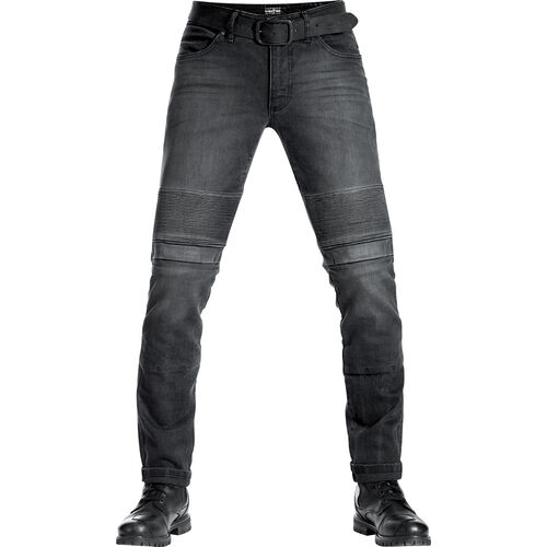 Jeans de moto Pando Moto Karl Devil 9 Jeans Noir