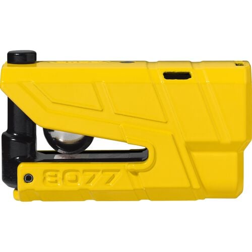 Motorrad Bremsscheibenschlösser ABUS Alarm-Bremsscheibenschloss Granit Detecto 8077 yellow Neutral