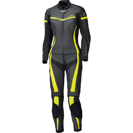 Motorcycle Combinations Two Piece Suits Held Spire Lady leather suit 2 pieces Yellow