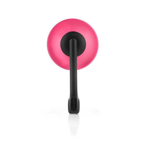 Rétroviseurs de guidon & adaptateurs de moto Rizoma Handlebar end mirror M6 E-Pop BS120M Ø94.5mm magenta/black Gris