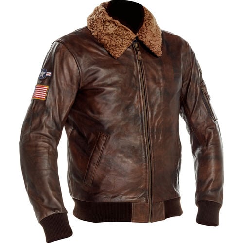 Motorcycle Leather Jackets Richa Spitfire Leather Jacket Brown