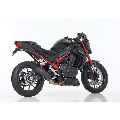 Motorrad Auspuffanlagen & Endschalldämpfer Shark exhaust Auspuff RCT schwarz für Honda CB 750 Hornet Neutral