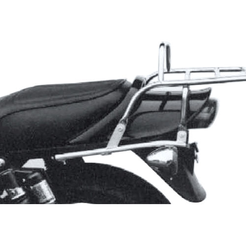 Luggage Racks & Topcase Carriers Hepco & Becker tubular luggage rack TC chrome for Kawasaki Zephyr 1100 Black