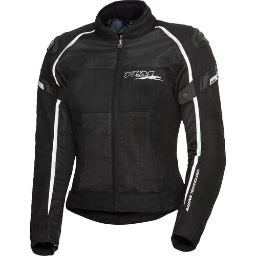 Motorcycle Textile Jackets FLM Sports Ladies Textile Jacket 1.2 Black