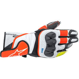 Motorradhandschuhe Sport Alpinestars SP-2 V3 Sporthandschuh Weiß