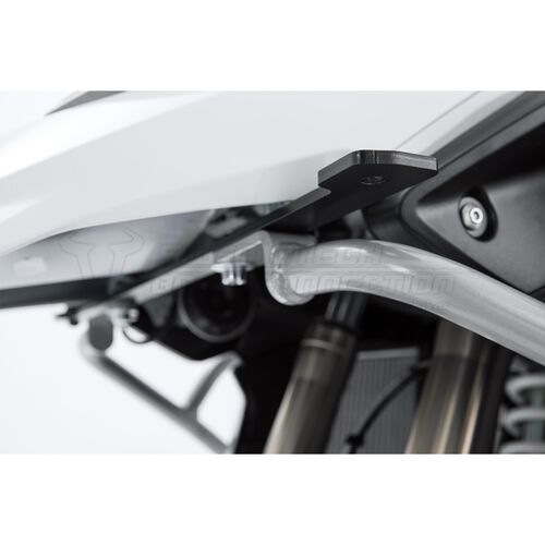 Phares & supports de phare de moto SW-MOTECH Hawk projecteur cadre support set pour BMW R 1200/1250 GS LC Noir