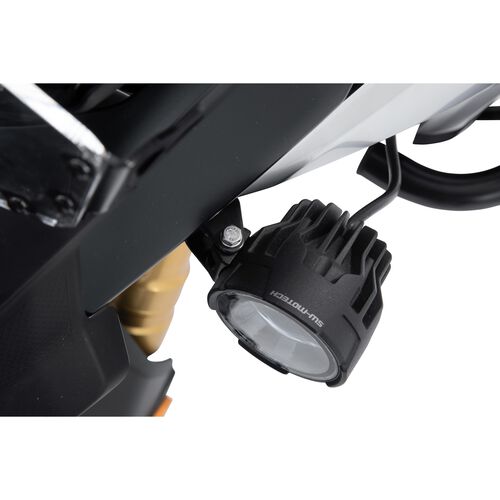 Phares & supports de phare de moto SW-MOTECH Hawk projecteur cadre support set pour BMW F 750/850 GS Noir