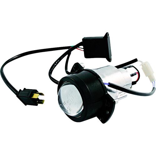 Motorcycle Headlights & Lamp Holders Shin Yo H1 DE-High/low beam Ø50mm switchable for installation Blue