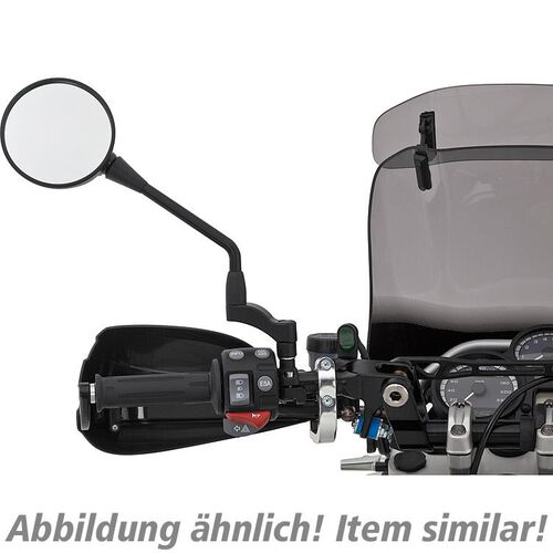 Motorrad Spiegelverbreiterungen Berni`s Spiegelverbreiterungen Lenker BK12 M8x1,25 Piaggio schwarz