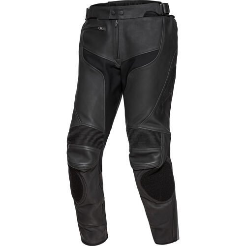 Motorrad Lederhosen FLM Brooklands Lederkombihose Schwarz