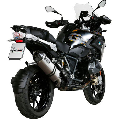 Motorcycle Exhausts & Rear Silencer MIVV Speed Edge exhaust silver B.034.LRX for BMW R 1250 GS
