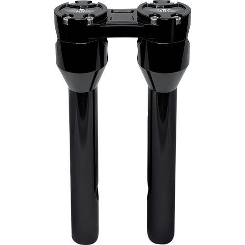 Handlebars, Handlebar Caps & Weights, Hand Protectors & Grips HeinzBikes Clubstyle Straight Risers for 25,4mm/1" 30cm/12" black