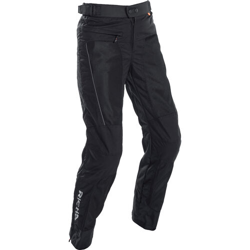 Pantalons de moto en textile Richa Cool Pantalon Textile d'été Noir