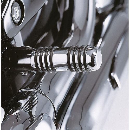 Cale-pieds & pédale de moto Falcon Round Style repose-pieds passager pour Yamaha XV 750/1100 Vi