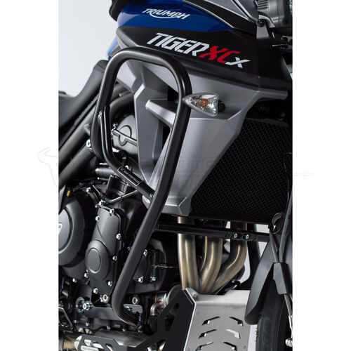 Motorcycle Crash Pads & Bars SW-MOTECH crashbar SBL.11.749.10000/B black for Triumph Neutral