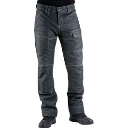 Motorcycle Textile Trousers Overlap Sturgis Asphalt Jeans Black