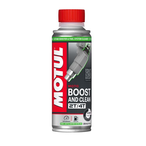 Autres huiles & lubrifiants Motul Fuel additive Boost and Clean MOTO 200 ml Neutre