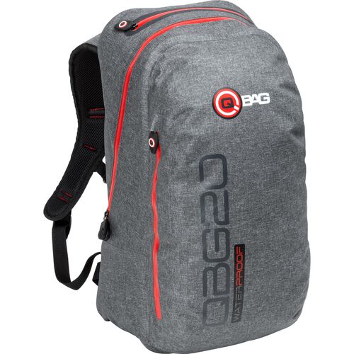 Sacs à dos QBag sac à dos 12 imperméable gris 20 litre