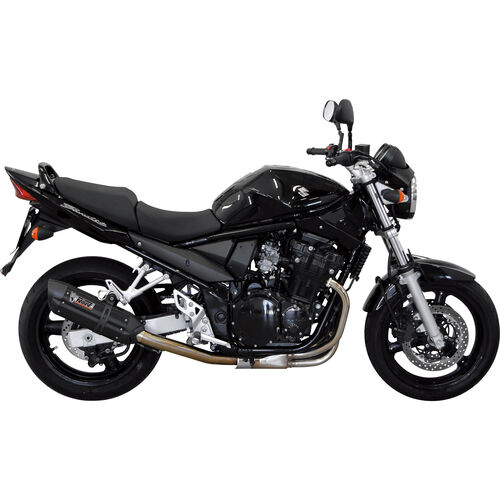 Motorrad Auspuffanlagen & Endschalldämpfer MIVV Suono Auspuff schwarz S.017.L9 für Suzuki GSF 650 Bandit B5