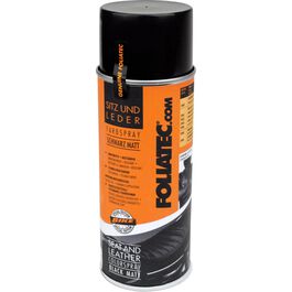 Peintures & vernis pour moto FOLIATEC Assise et peinture en aérosol 400 ml noir matt Rouge