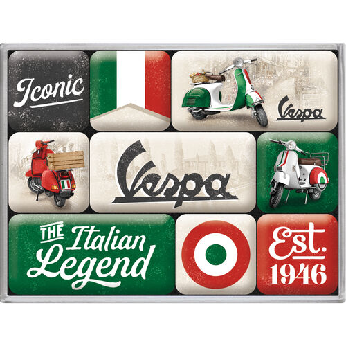 Nostalgic-Art Magnet-Set Vespa - Italian Legend Neutral