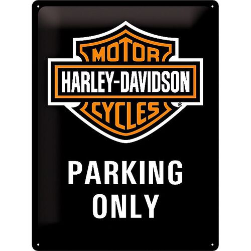 Plaques en tôle & rétro pour moto Nostalgic-Art Plaque métallique 20 x 30 « Parking Only » Neutre