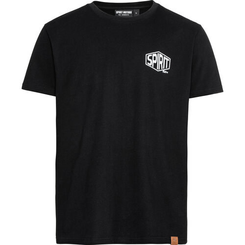 Hommes T-shirts Spirit Motors Easygoing Ethan T-Shirt Noir