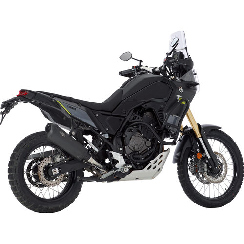 Motorrad Auspuffanlagen & Endschalldämpfer Shark exhaust DSX-10 Auspuff schwarz für Yamaha Tenere 700