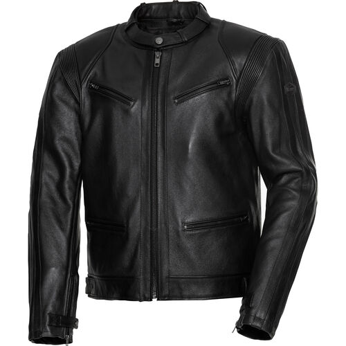 Motorrad Lederjacken Spirit Motors Klassik Lederjacke 4.0 Schwarz