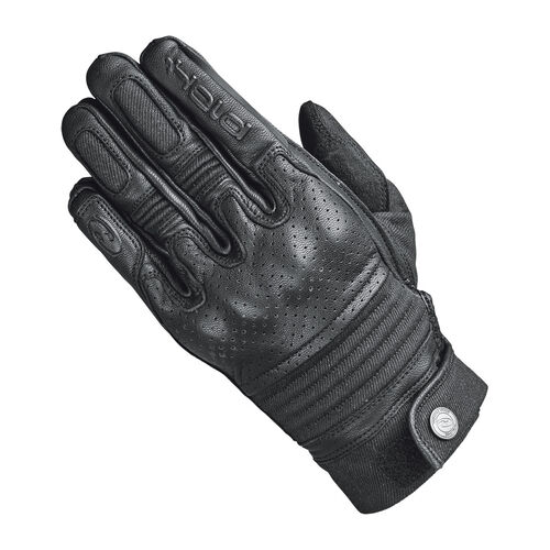 Motorradhandschuhe Held Flixter Lederhandschuh Schwarz