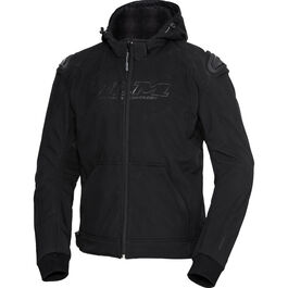 Motorrad Textiljacken FLM Sports Softshelljacke mit Protektoren 3.0 Schwarz