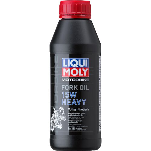 Motorcycle Fork Oil Liqui Moly Motorbike Fork Oil SAE 15W heavy 500ml Neutral