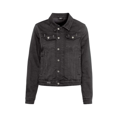 Femmes Vestes de moto en textile Spirit Motors Cool Jenna Veste en jean femme Noir