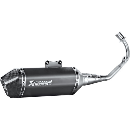Motorcycle Exhausts & Rear Silencer Akrapovic complete exhaust system 1-1 oK stainless black for Primavera Blue