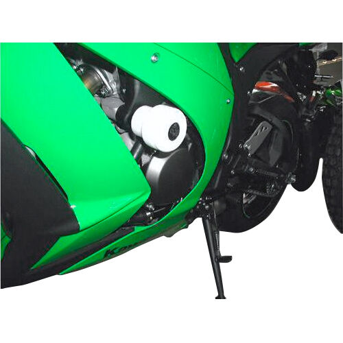 Motorrad Sturzpads & -bügel B&G Sturzpads Racing Polyamid weiß für Kawa ZX-10 R 2011-2015 Bronze