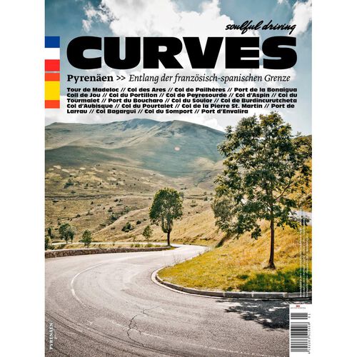 Cartes, carnets de voyage & guides touristiques pour moto Klasing-Verlag CURVES Pyrenäen Band 4 Neutre