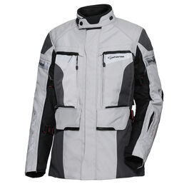 Women Motorcycle Jackets Pharao Tura WP Adv. Ladies textile-/leather  jacket Grey