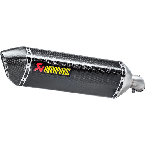 Motorrad Auspuffanlagen & Endschalldämpfer Akrapovic Auspuff Slip-On Carbon für Suzuki SV 650 /X 2016-